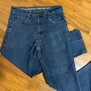 Men’s Smith’s Workwear Denim Jeans | 33x30 | Stretchy, Durable